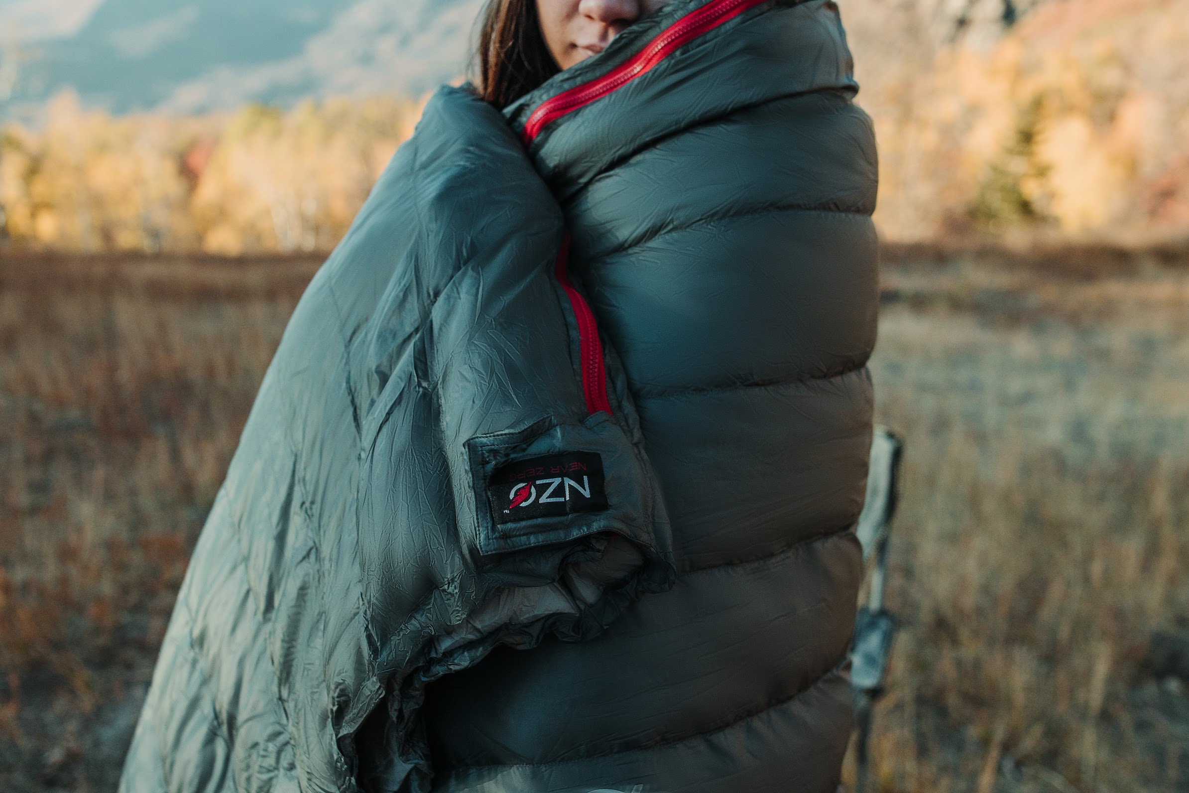 NZONE 850+ Down Fill Ultralight 1 Pound Sleeping Bag/Quilt
