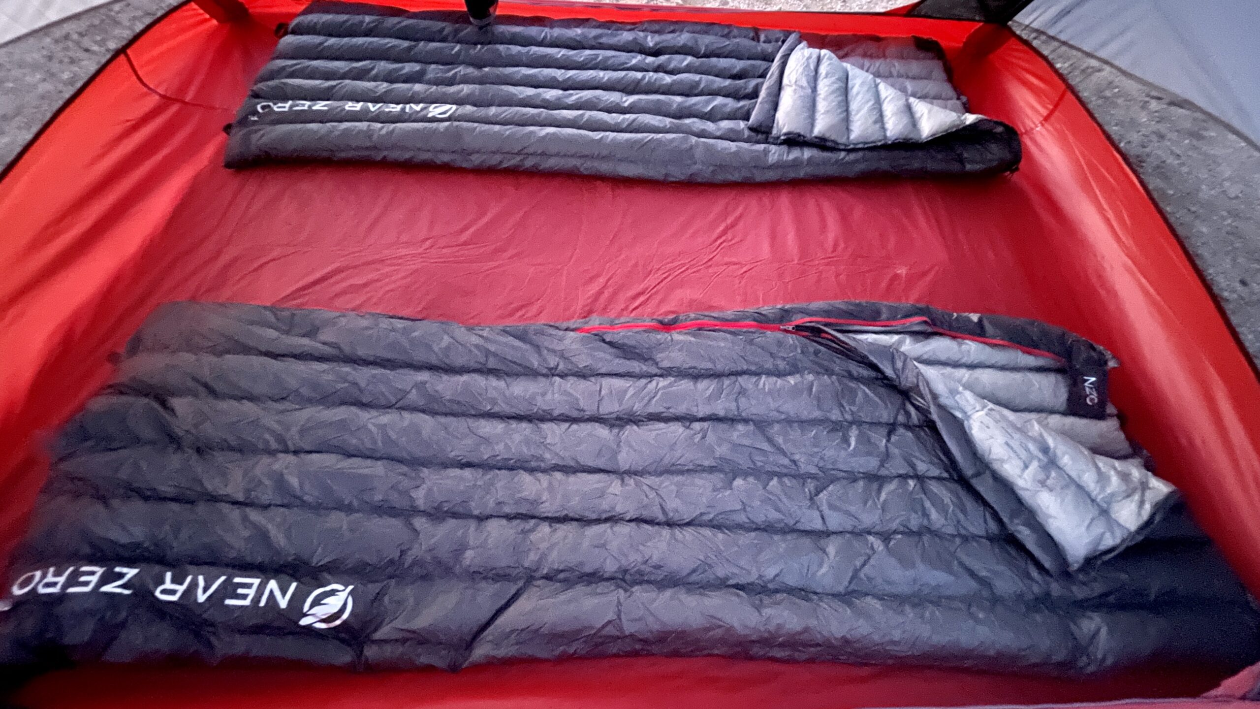 NZONE 850+ Down Fill Ultralight 1 Pound Sleeping Bag/Quilt