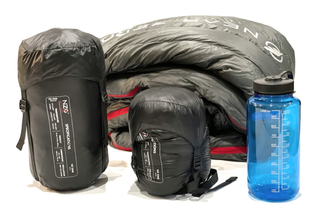 NZONE 850+ Down Fill Ultralight 1 Pound Sleeping Bag/Quilt