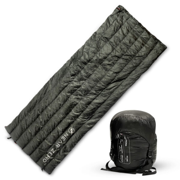 NZONE 850+ Down Fill Ultralight 1 Pound Sleeping Bag/Quilt