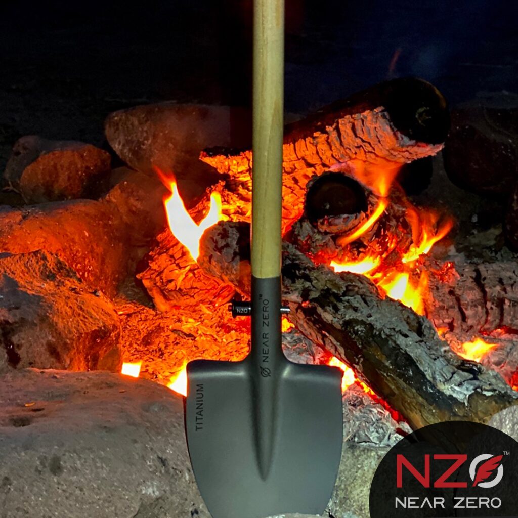 Ultralight Titanium Shovel NEAR ZERO