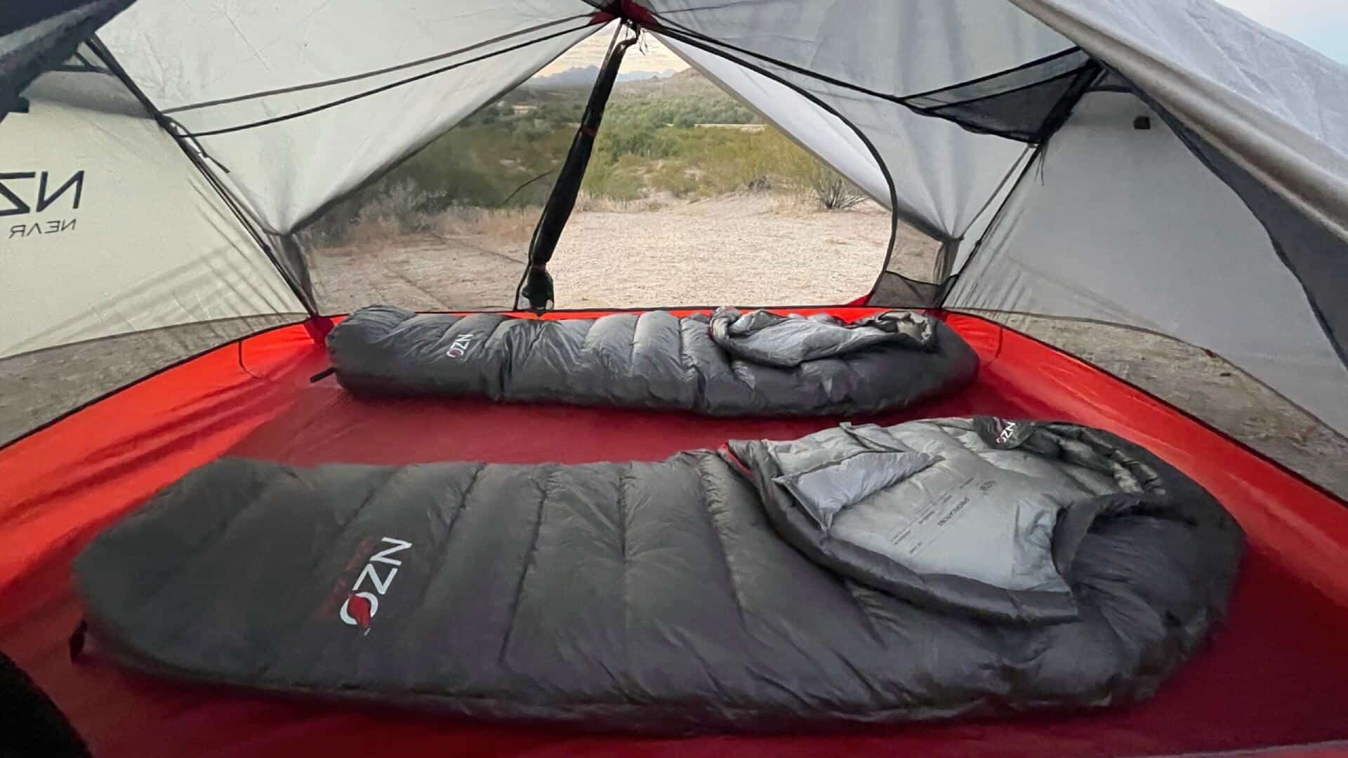 NZTWO Ultralight Mummy Sleeping Bag 20F